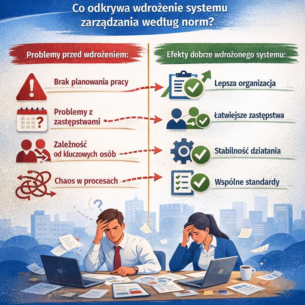 Dlaczego firmy decydują się na wdrażanie systemów zarządzania opartych o normy?
